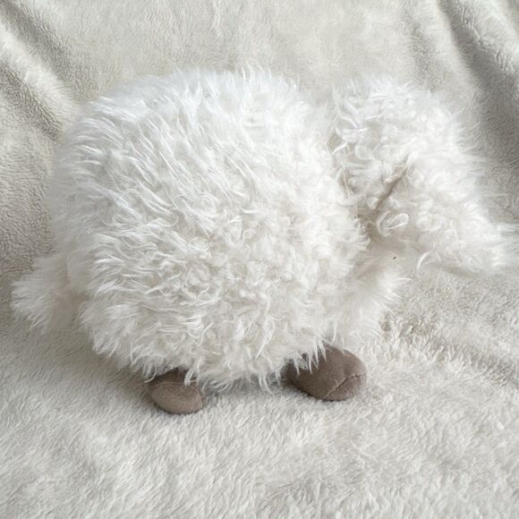 Bunnies By The Bay Retired 12" Baa-bs the Lamb Fluffy Plush Stuffed Animal - Picture 3 of 6